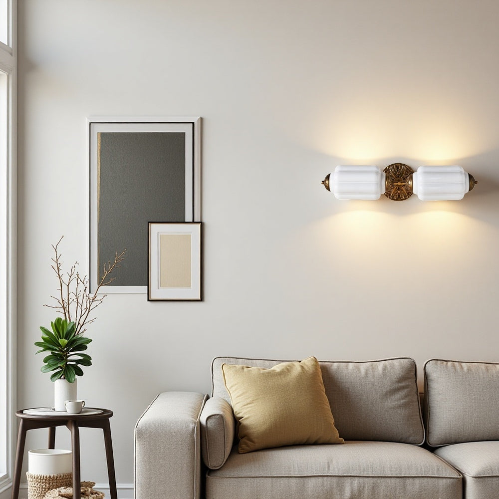 Lámpara de pared vintage de estilo europeo para interior